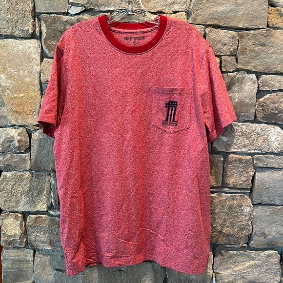 Harley-Davidson Other - Harley-Davidson Men's American Heritage Pocket Tee Size Large